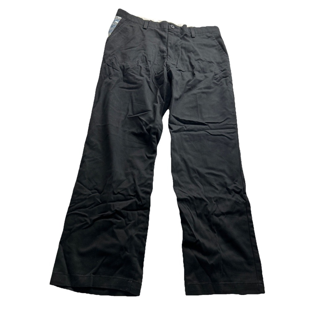 Dockers Classic Fit Pants Men's 33x30 Black Casual Trousers